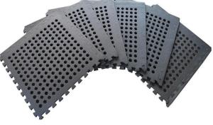 Wholesale Swimming Pool 30*30cm 10mm Thick Non Slip Interlocking Floor Mats from china suppliers