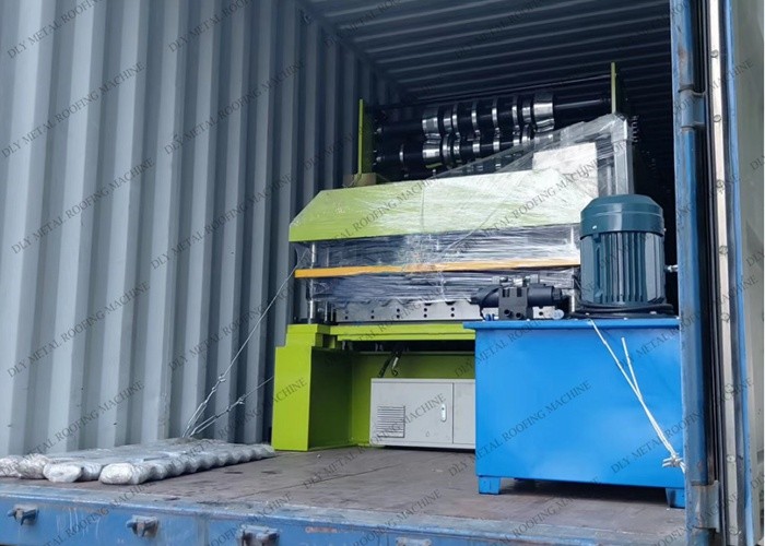 380V 50HZ Corrugated Roof Roll Forming Machine 1250mm Gi Sheet Making Machine