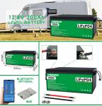 Visench Direct factory 12V 24V 100Ah 120Ah 200Ah Deep 6000 Cycles battery solar
