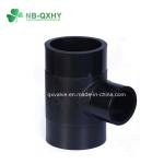 Black Oxide Finish Butt Fusion 45 Degree Elbow HDPE Pipe Fittings for Water
