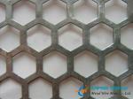 Hexagonal Hole Staggered Perforated Metal, 4.5mm to 12.7mm Hole Size