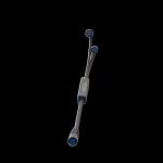 Parallel Waterproof Cable Connector IP67 Nylon Material For Outdoor Sun Room