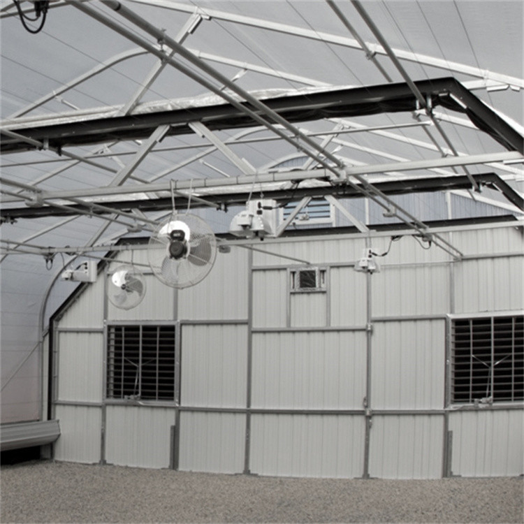 Light Blackout Greenhouse Poly Tunnel Light Deprivation Blackout Single Tunnel Greenhouse With Growing