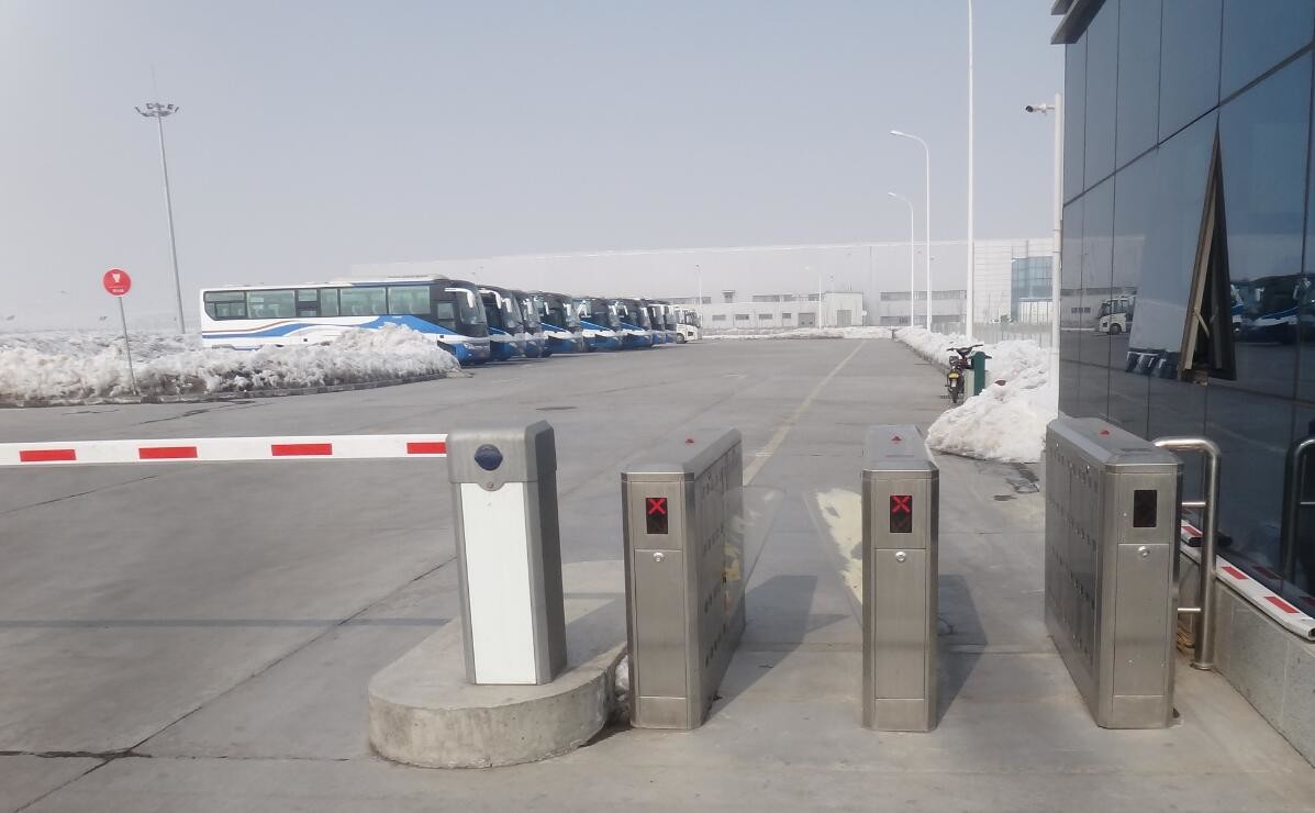 Wing 600mm SST 304 Full automatic Flap Turnstile Barrier Gate
