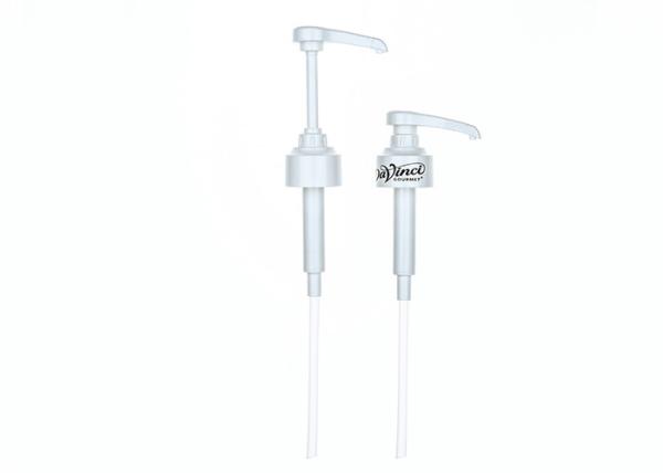 Food grade certified by German TUV Laboratory Sauce Dispenser Pump Plastic Gold