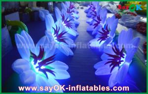 Wholesale Inflatable Flower Chain Decoration / Wedding Stage Inflatable Light Decoration from china suppliers