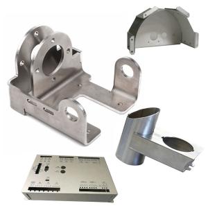 Wholesale High Precision Sheet Metal Parts Ra0.4 Brushing Zinc Plating from china suppliers