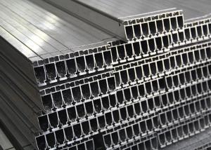 Wholesale Silver Industrial Standard Aluminum Extrusion Profiles Mill Finish Custom Length from china suppliers