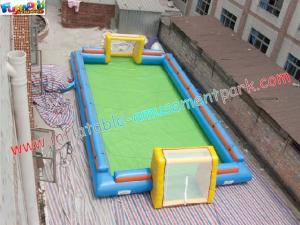 Wholesale 16L x 8W x 1.8H Meter Large Blow up Football pitch Inflatable Sports Games Rental from china suppliers
