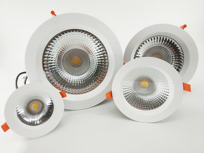 OSRAM 18W - 30W White COB Aluminum LED Ceiling Lights Good Heat Diffuser For Residential