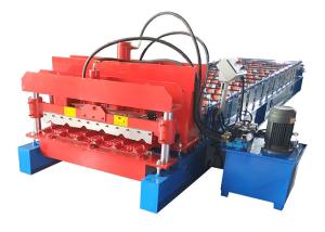 Wholesale Roofing Sheet Glazed Tile Roll Forming Machine With 70mm Shaft 13stations from china suppliers