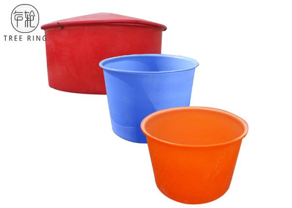 220 Gallon Stock Large Round Cattle Water Trough For Horses Rotational Plastic