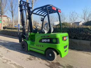 Wholesale Rated load capacity 2000kg 4 wheel electric forklift , battery capacity 420 Ah from china suppliers