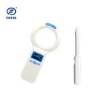 Compact 128*64mm RFID Portable Scanner 20cm Reading Distance For Ear Tags