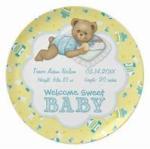 Amazon Hot sale! Bear Shaped Placements Baby Dinner Mat
