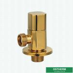Shower Room Accessories PN25 CW617N Brass Angle Valve Gold Color Popular Design