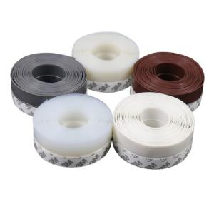 Wholesale 25mm Self Adhesive Door Sweep Draft Stopper Silicone Rubber Door Seal Anti Collision from china suppliers