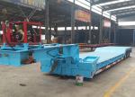 100ton Hydraulic Front Loader Detachable Lowbed Semi Trailer for Heavy Duty