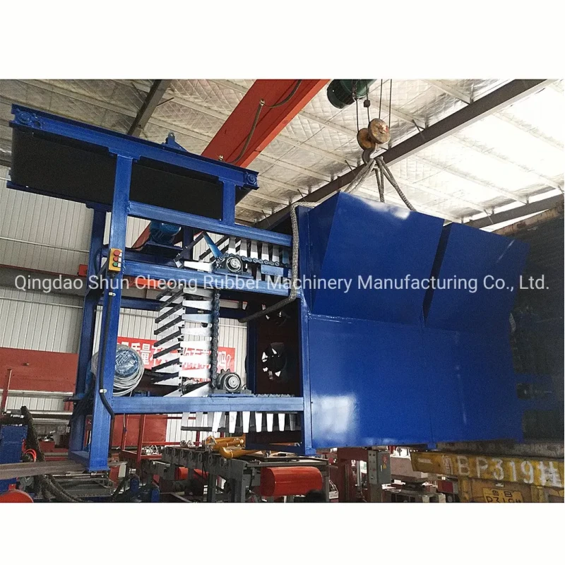 XPG-600 Batch Off Cooler / 28 Inch Rubber Machinery / Tyre Machine