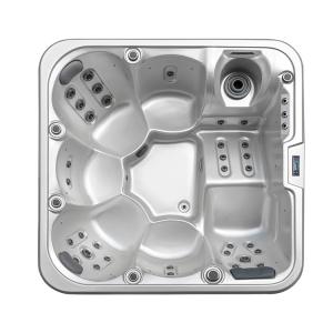 Wholesale Large Size 6 Persons Spa Bathtub Outdoor Hot Tub With Black Skirt Around from china suppliers