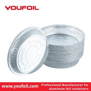 Wholesale Round Shape Aluminium Foil Container Odorless Food Packaging from china suppliers