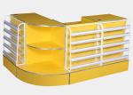 Wooden Chinese Pharmacy Store Display Cashier Drug Shelf Multi Functional Bar