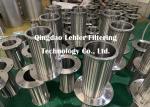 Large Size Welded Wedge Wire Screen Electro Polish Surface 250mm Height