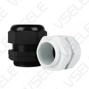 Wholesale IP68 Waterproof Nylon Plastic Cable Connector MG Nylon White and Black from china suppliers