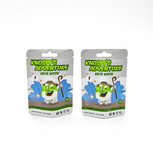 Wholesale Zipper Nut Snack Aluminum Foil Cigar Tobacco Pack Smell Proof Sachet Packaging Mylar Bag For Food from china suppliers
