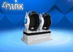 Luxury VR Experience amusement ride 9D Cinema White Egg 360 Degree View Cinema