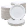 Buy cheap Fruit Eco Compostable Sugarcane Plates Round Biodegradable Sugarcane Bagasse from wholesalers