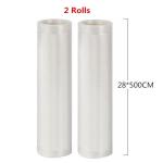 Embossed 0.26mm Food Saver Vacuum Sealer Bags Rolls 0.26mm