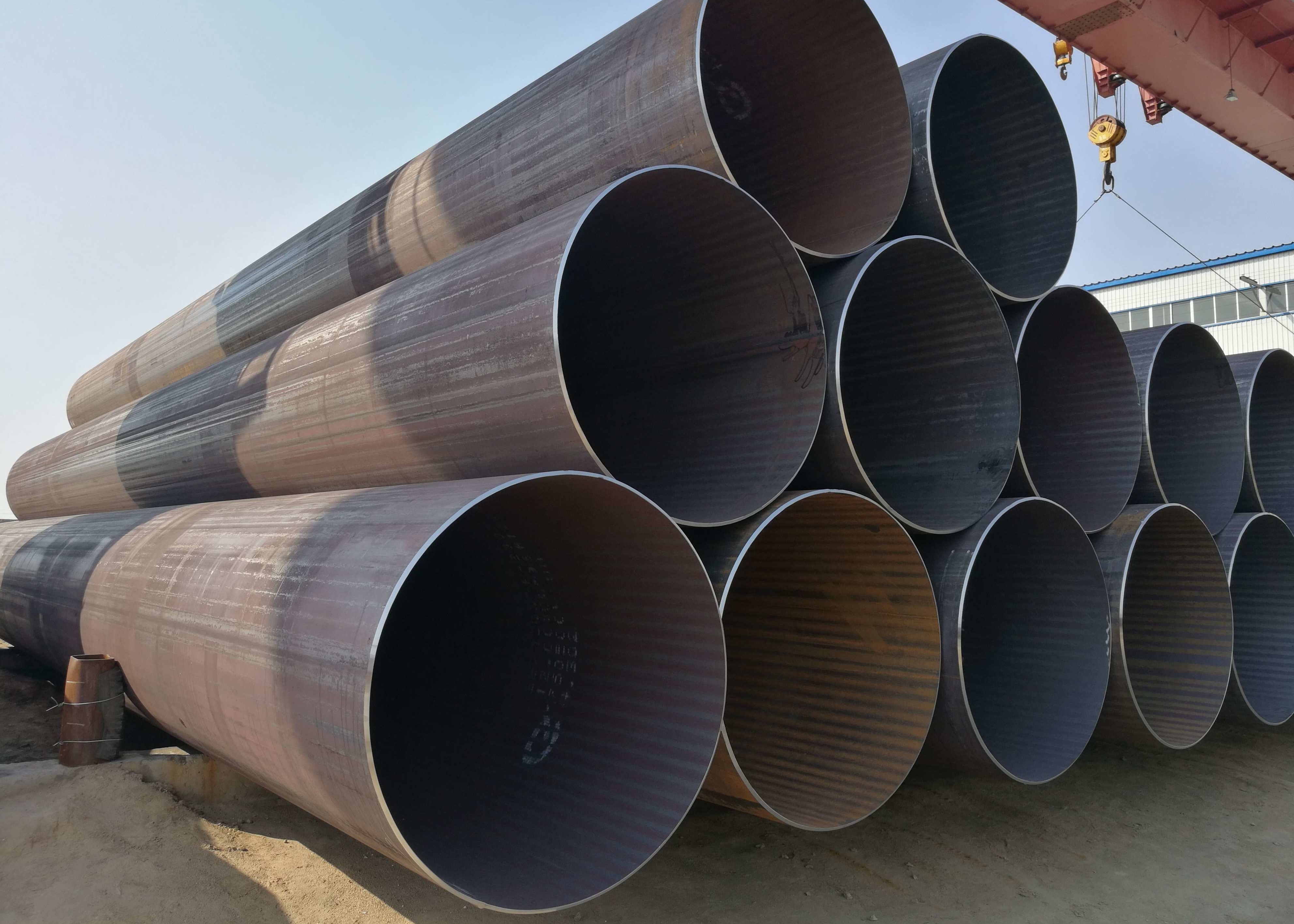 Longitudinal 6m Submerged Arc Welded Pipe Api 5l / Astm A53 / En10219
