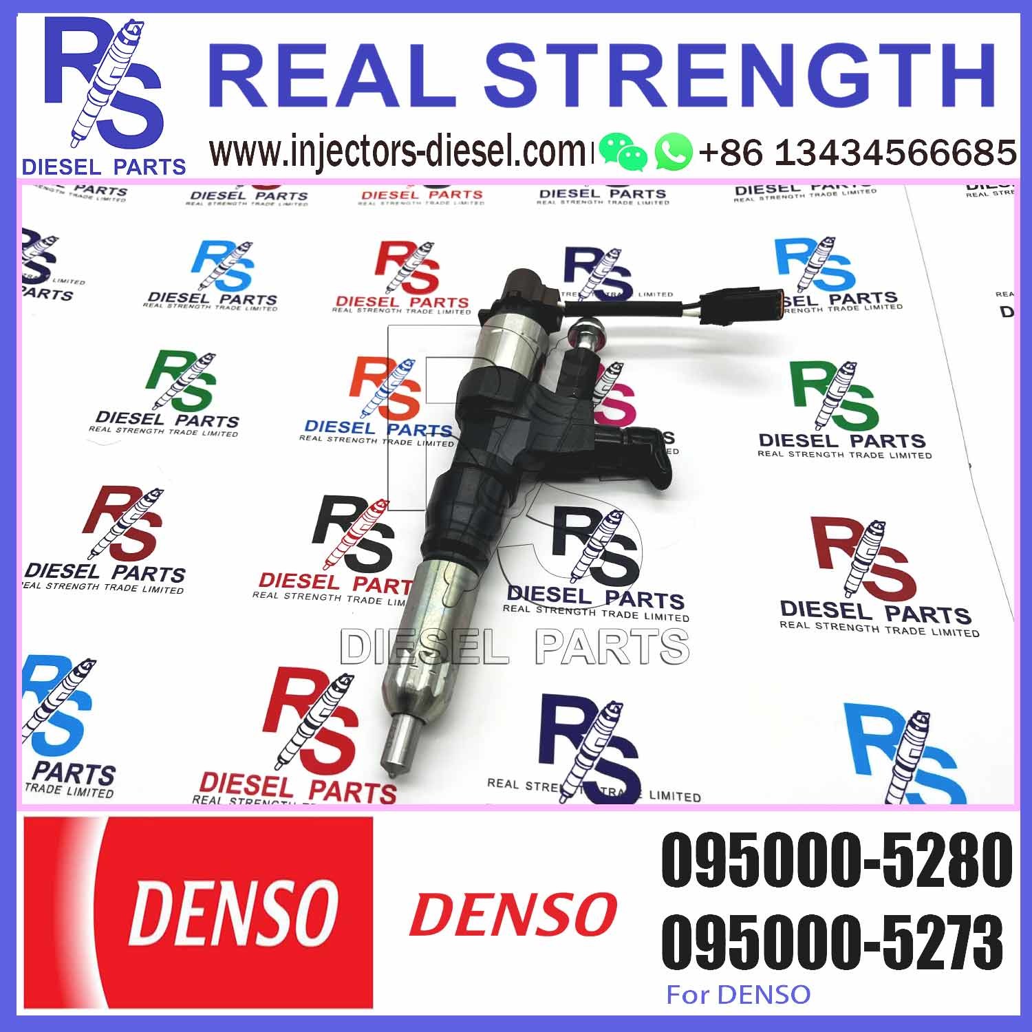 Good Quality New Common Rail Fuel Injector 23910-1360 095000-5280 For Diesel Engine