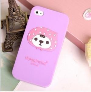 Wholesale 3D Cute Silicone Case for iPhone 4 4S from china suppliers