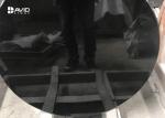 High Glossy Black Polished Granite Stone Tiles For Table Top Acid Resistance