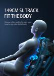 Reclining Full Body Music Massage Chair 149cm ABS Iso9001 Bionic