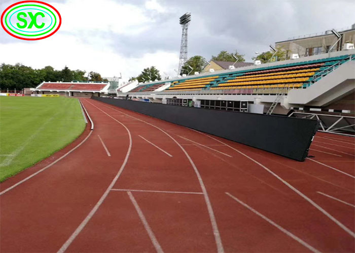 Die-Cast Aluminum Enclosure Rental Screen Soft Module RGB Panel P8 IP65 LED Stadium Billboards