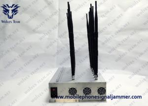 Wholesale Full Bands Adjustable 16 Antennas Powerful GPS WIFI 3G 4G All Cell Phone Signal Jammer from china suppliers