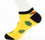 Premium Men Custom Made Sports Socks , Ankle Knitted Printed Sports Socks,