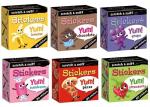 Rolled Scratch Sniff 7'' X 3.5'' Custom Paper Stickers Cartoon Character
