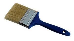 Wholesale White Bristle Trim Masonry Paint Brush Double Boiled from china suppliers