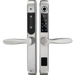 AAA Batteries Powered Aluminum Frame Smart Fingerprint Door Lock