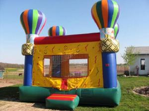 Wholesale Customized Hot Air Balloon Blow Up Bounce House Inflatables For Fun from china suppliers
