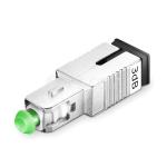 Plug Type Metal Single Mode Fiber Attenuator 1-30dB SC / APC Male To Female
