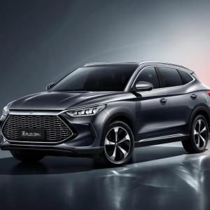 Wholesale BYD Song Plus EV Electric Cars Left Steering Maximum Torque 330 for Environmentally-Conscious Drivers from china suppliers