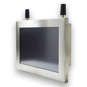 Wholesale Resolution 1280x800 Stainless Steel Panel PC 12 Inch Aluminium Alloy Material from china suppliers