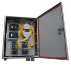 8, 12, 24 ports optional Wall mounted cold Steel Fiber Optic Terminal Box 330 *
