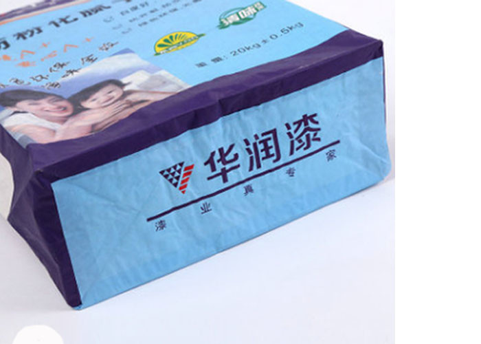 Spout Mouth Valve Paper Bags Flat Bottom Chemical Dairy Product Agricultural Uses