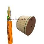 Air Blown Gel Free Cable / 12-288 Core Duct Fiber Optic Cable Singlemode GCYFTY